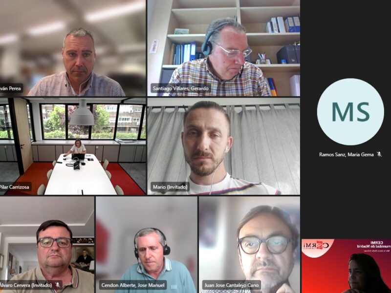 Reunión telemática con la Dirección General de Planificación e Infraestructuras de Movilidad del Ayuntamiento de Madrid