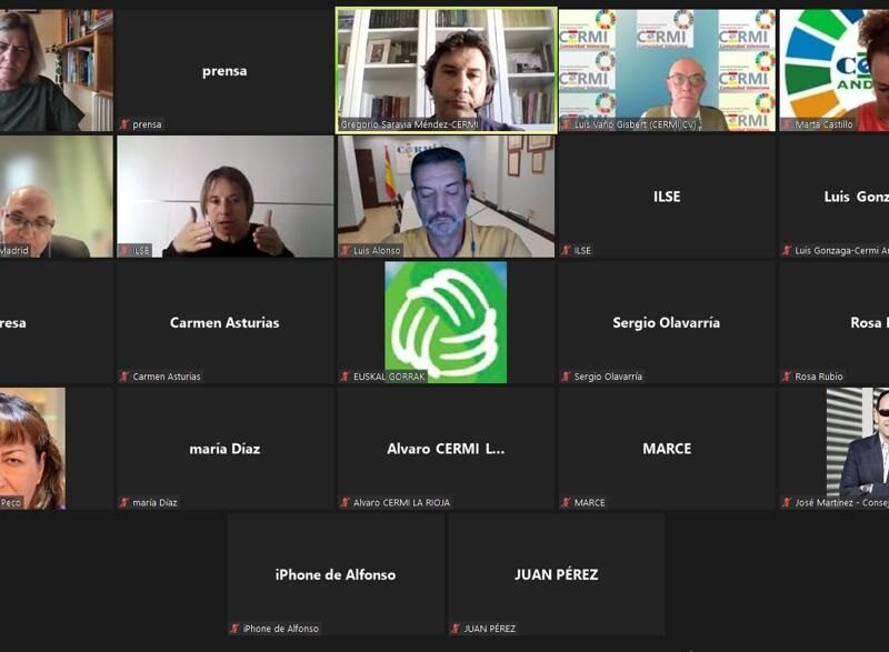 Asamblea Extraordinaria Electoral de CERMI Comunidad de Madrid