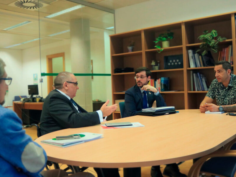 Reunión con Grupo Parlamentario Más Madrid de la Asamblea de Madrid