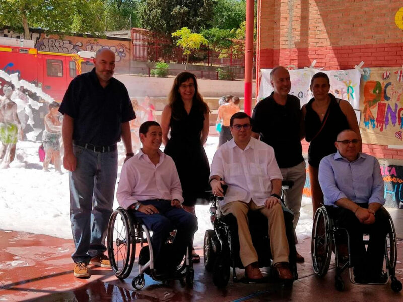 Acto de clausura de los campamentos de verano de FAMMA Cocemfe Madrid