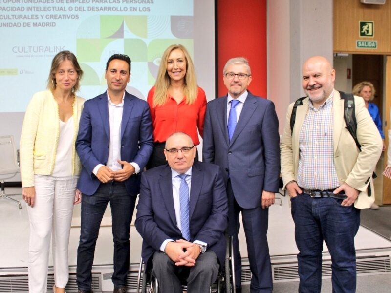 Presentación del ‘Estudio de Oportunidades de empleo en los sectores culturales y creativos de la Comunidad de Madrid para personas con discapacidad intelectual y/o del desarrollo’ de Plena Inclusión Madrid