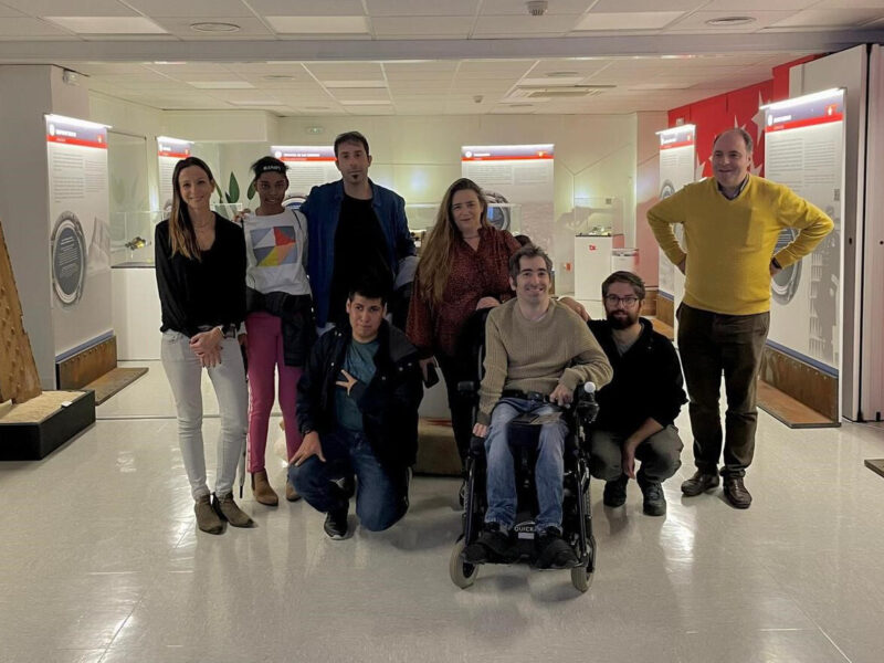 Visita a la exposición '¿Pudo evitarse la tragedia del Titanic?', organizada por el Instituto Regional de Seguridad y Salud en el Trabajo de la CM