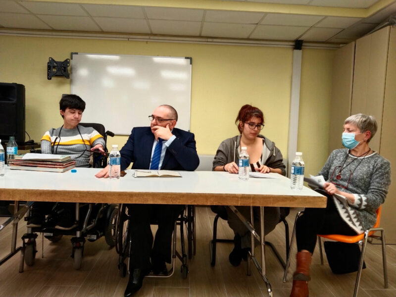 Intervención en la Jornada "Discapacidad y derechos: del dicho al hecho", organizada por Amnistía Internacional.