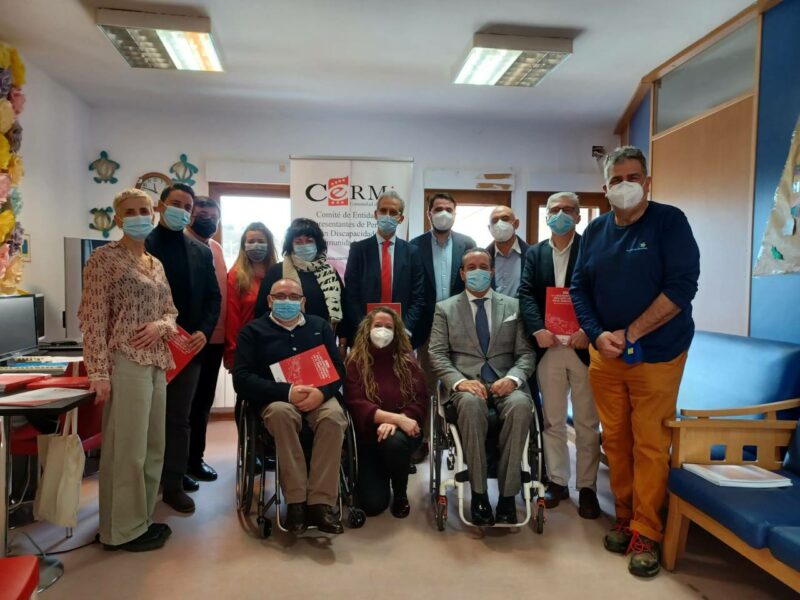 Acto de presentación del Informe de la Accesibilidad de los Núcleos Urbanos en el ámbito Rural de la Comunidad de Madrid de CERMI Comunidad de Madrid