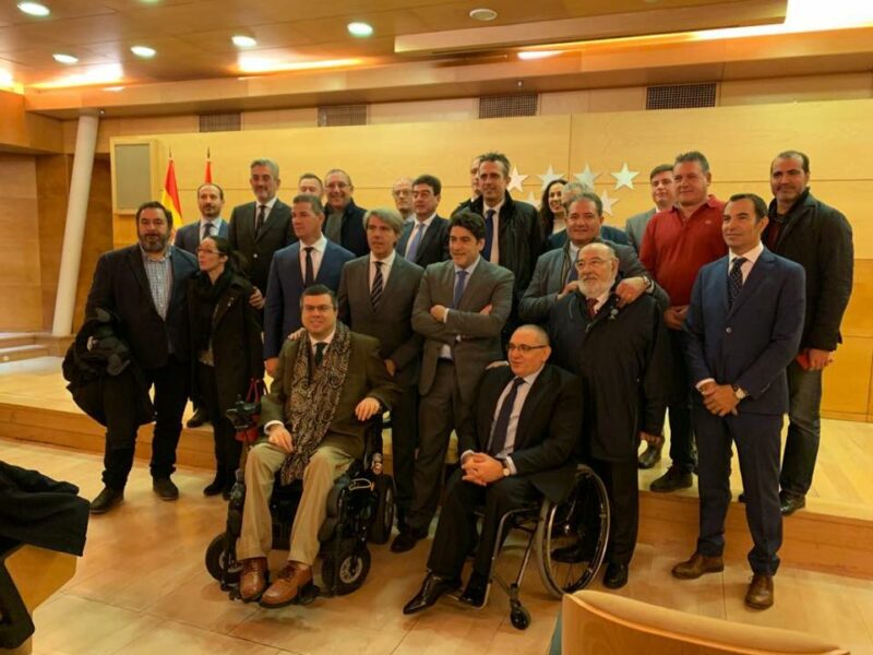 Acto de presentación del Plan de Mejora de #Accesibilidad en Paradas de autobús de la Red Interurbana de la Comunidad de Madrid