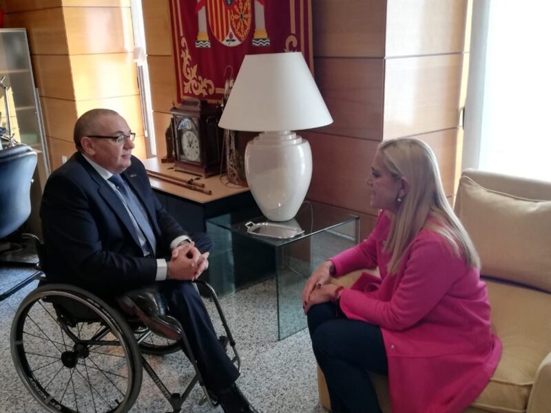 Reunión con la alcaldesa de Collado Villalba