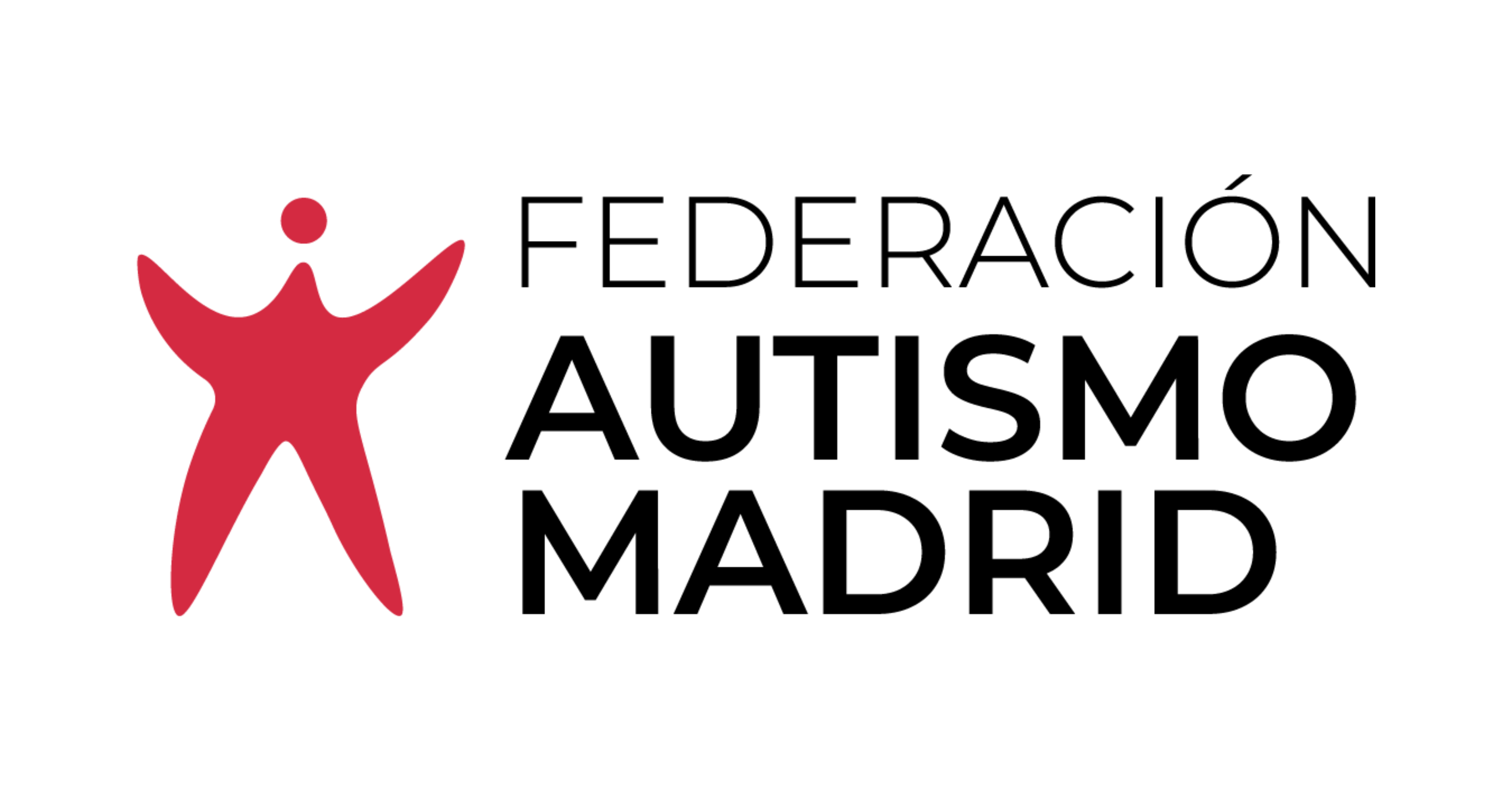 Logotipo Federación Autismo Madrid 2024