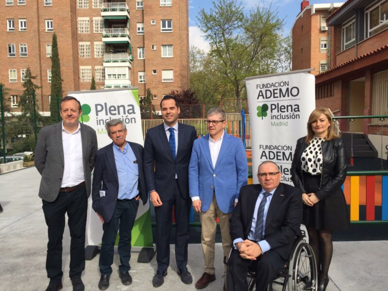 Encuentro con el candidato de Ciudadanos a la presidencia de la Comunidad de Madrid y visita a la Fundación ADEMO