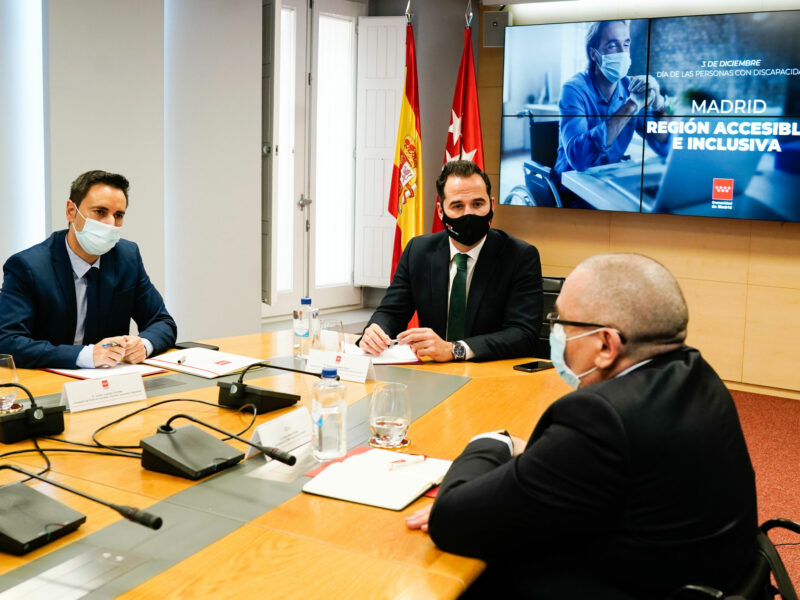 Encuentro con el vicepresidente de la Comunidad de Madrid