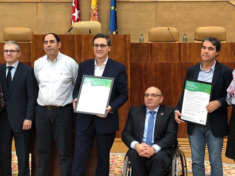 Acto "Diputados por un Día", organizado por Plena Inclusión Madrid