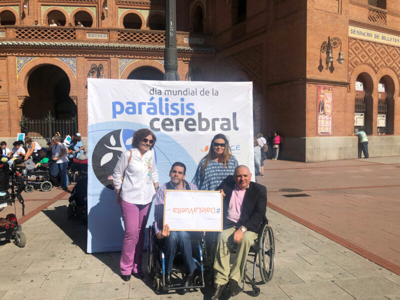 Acto en conmemoración del Día Mundial de la Parálisis Cerebral, organizado por ASPACE Madrid