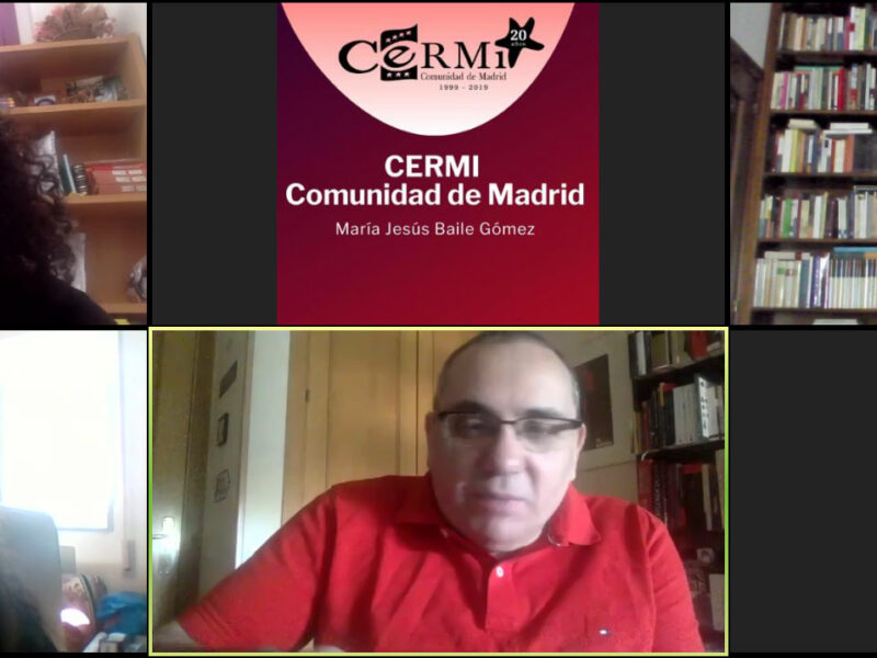 Reunión telemática de la Comisión de Trabajo de Infancia y Envejecimiento de CERMI Comunidad de Madrid