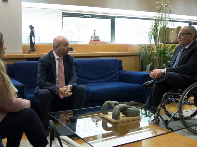 Reunión con el presidente de la Asamblea de Madrid