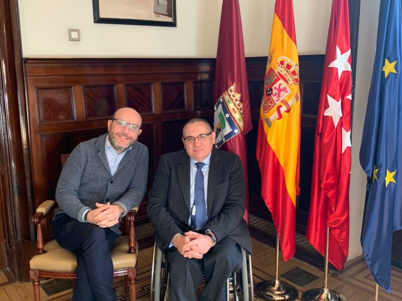 Reunión con el concejal presidente de la Junta Municipal del Distrito de Centro del Ayuntamiento de Madrid