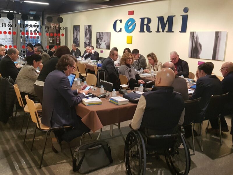 Primera reunión del Comité Ejecutivo del CERMI Estatal del año 2019