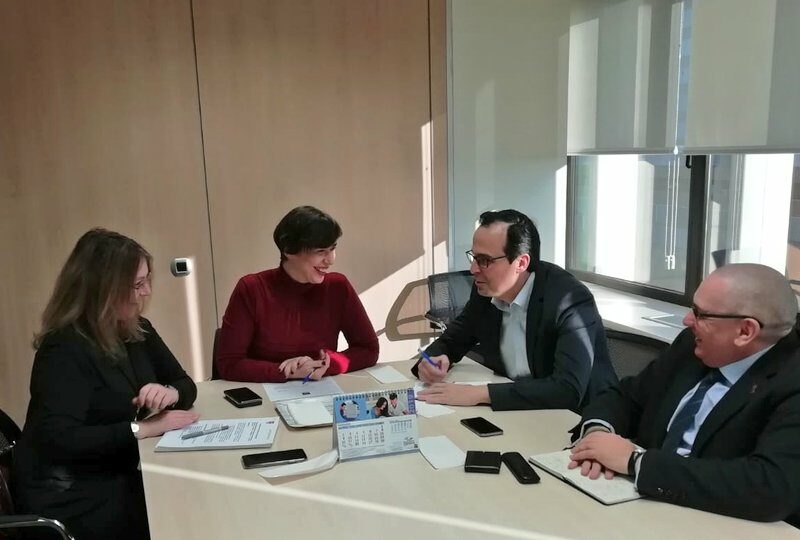 Reunión con la directora general de Atención al Mayor y a la Dependencia de la Comunidad de Madrid