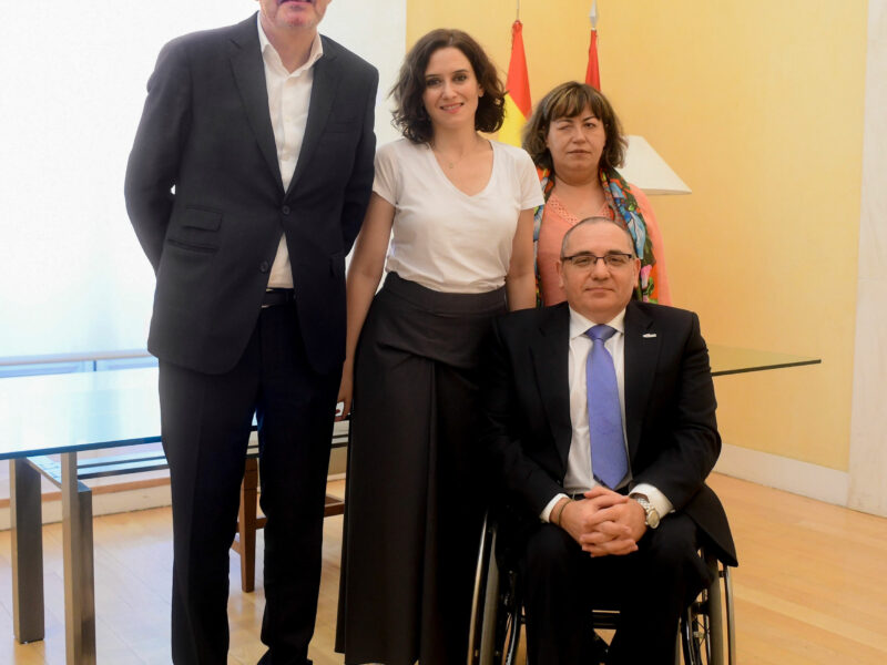 Encuentro con la presidenta de la Comunidad de Madrid