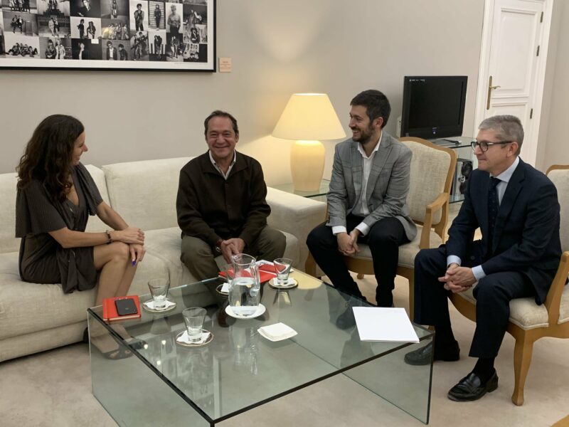Reunión de la Plataforma del Tercer Sector de la Comunidad de Madrid con la consejera de presidencia de la Comunidad de Madrid