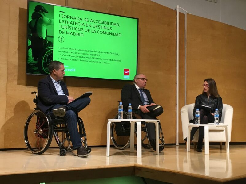 Intervención en la inauguración de la I Jornada de Accesibilidad: estrategia en destinos turísticos de la Comunidad de Madrid