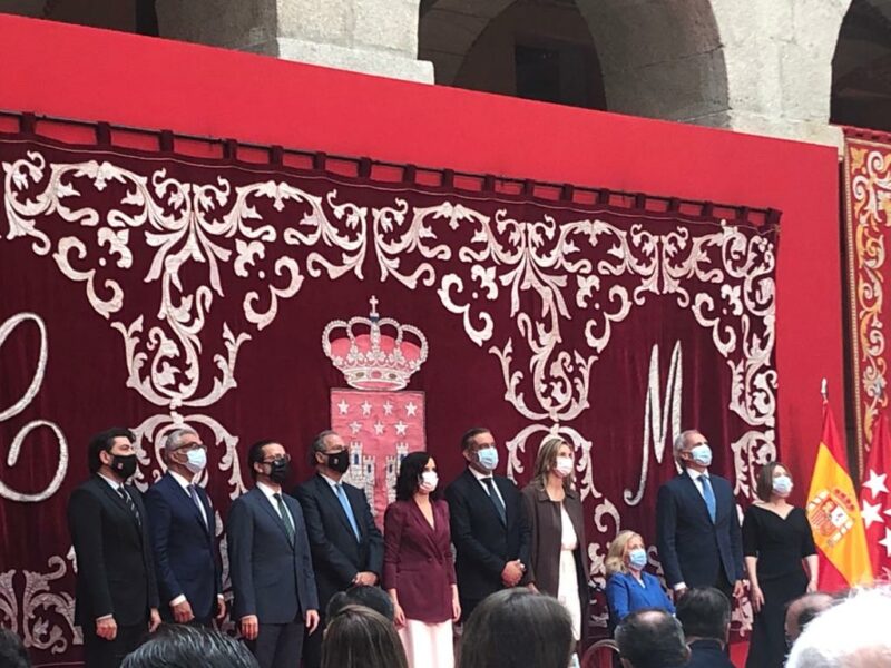 Acto de toma de posesión de los consejeros y las consejeras de la Comunidad de Madrid