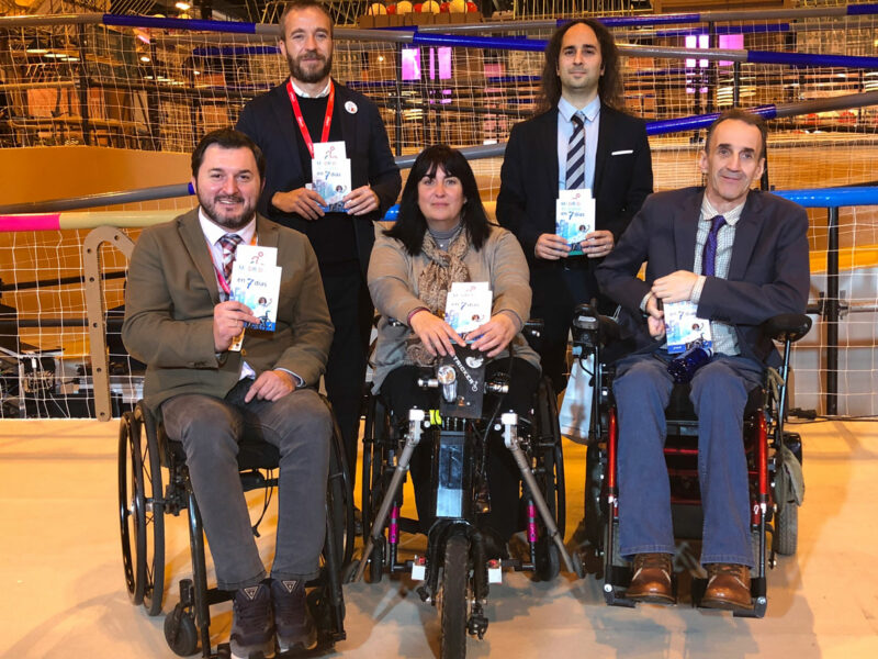 Presentación de la guía ‘Madrid Accesible en 7 días“ con PREDIF y el Ayuntamiento de Madrid en FITUR