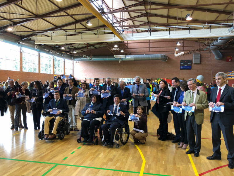 Acto de celebración del Día Mundial de Concienciación sobre el Autismo organizado por Autismo Madrid