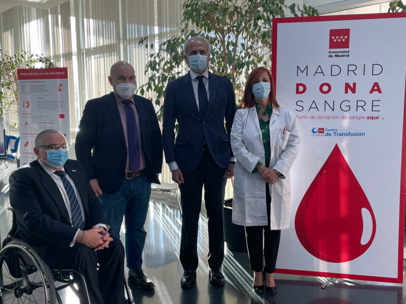 Maratón inclusivo de Donación de Sangre, organizado por CERMI Estatal y CERMI Comunidad de Madrid