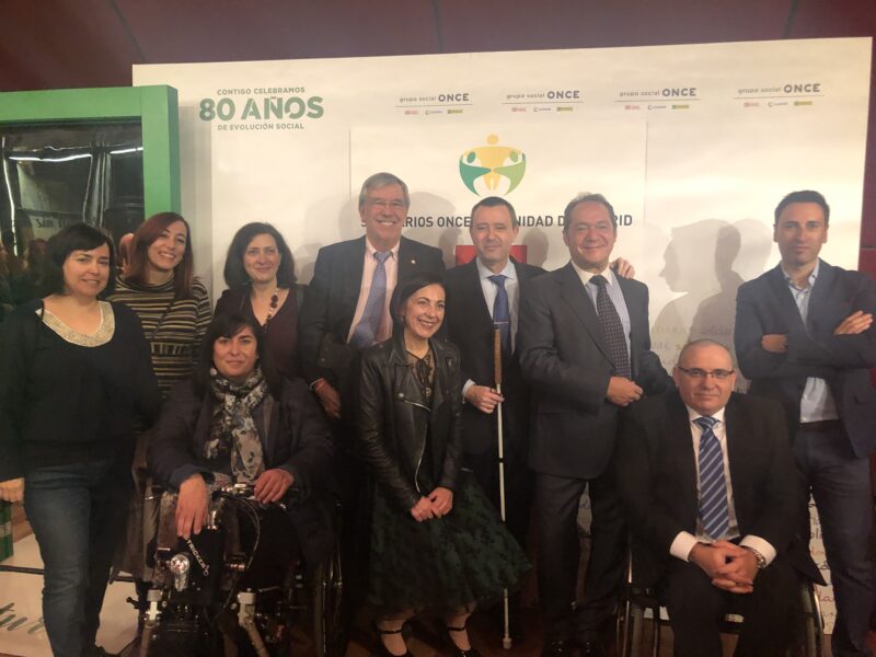 Gala de entrega de los Premios Solidarios ONCE Madrid 2018