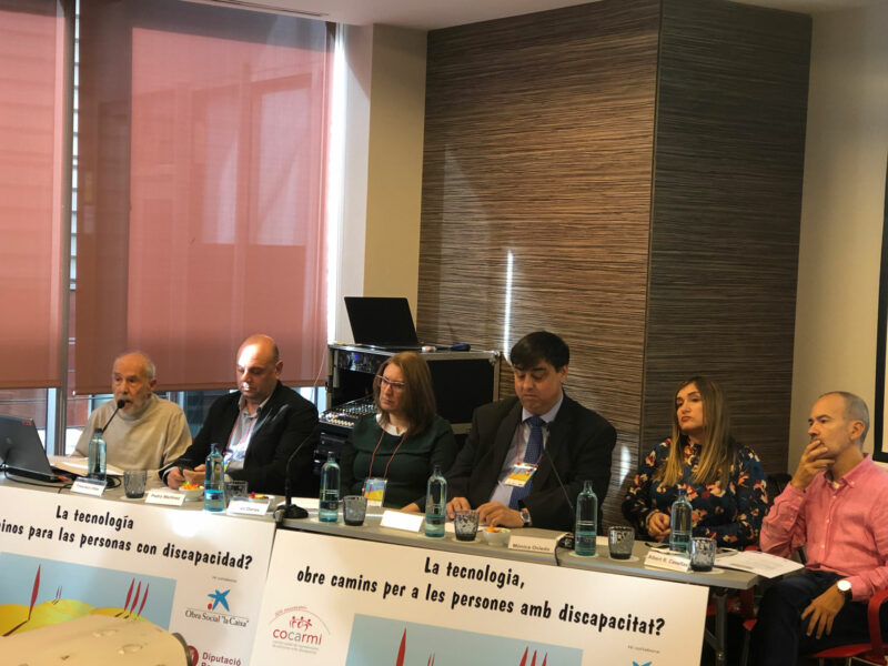 Intervención en el XIV Congreso CERMIs Autonómicos celebrado en Barcelona