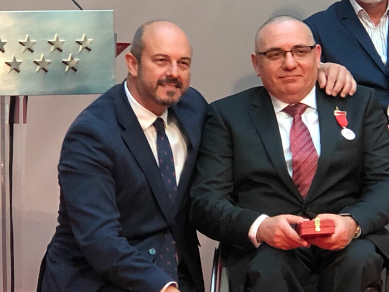 Acto de entrega de la Medalla de Plata de la Comunidad de Madrid