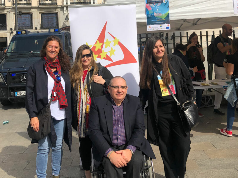 Acto de presentación de la Campaña de sensibilización en la semana internacional de personas sordas, organizado por FeSorCam