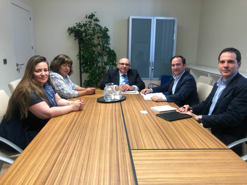 Reunión con el delegado de Medio Ambiente y Movilidad del Ayuntamiento de Madrid