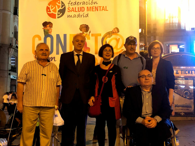Marcha por el Día Mundial de la Salud Mental 2019, organizada por Salud Mental Madrid