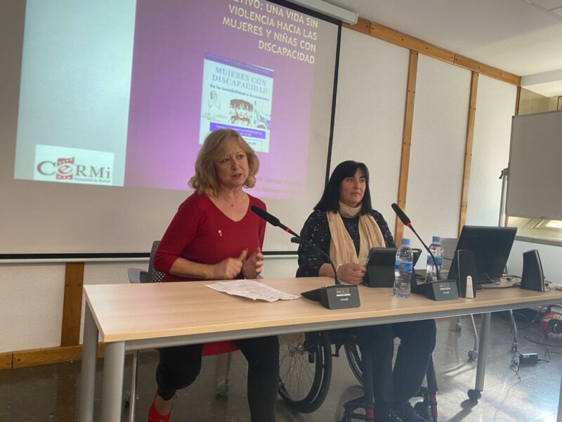 Intervención en la Jornada “Mujeres con discapacidad. De la invisibilidad a la violencia”, organizada por UGT Madrid