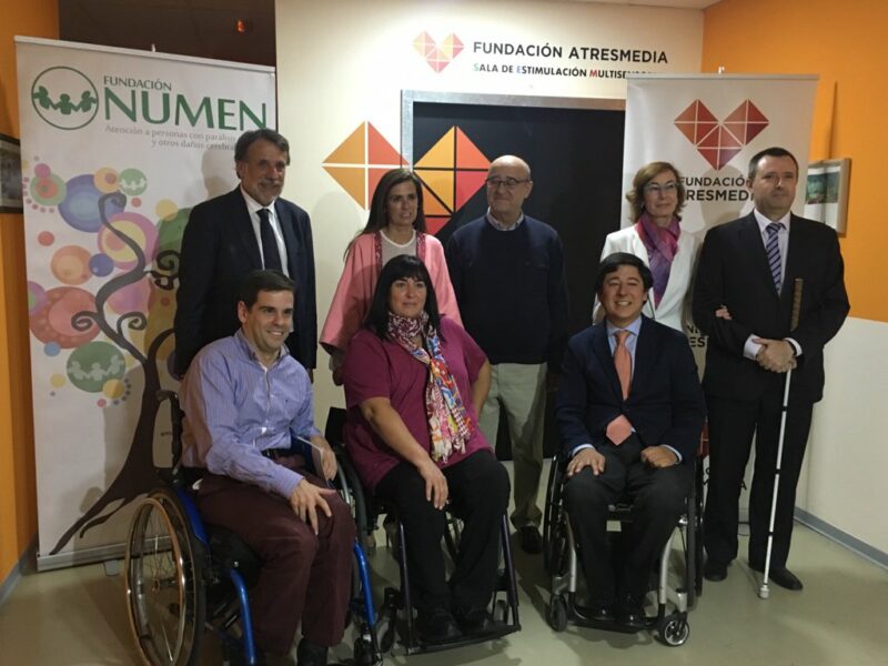 Inauguración de la sala de estimulación multisensorial de la Fundación Numen