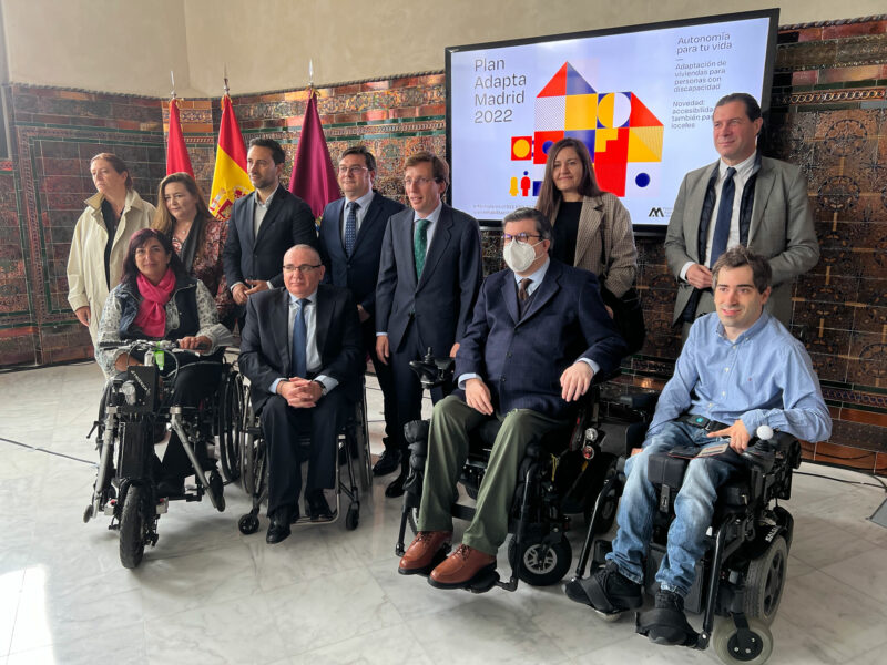 Acto de presentación del Plan Adapta 2022, del Ayuntamiento de Madrid