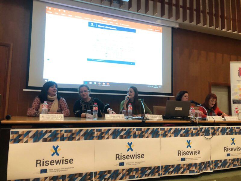 Intervención en el Workshop del proyecto europeo Risewise: "Mujeres y Discapacidad: Los retos de la inclusión”