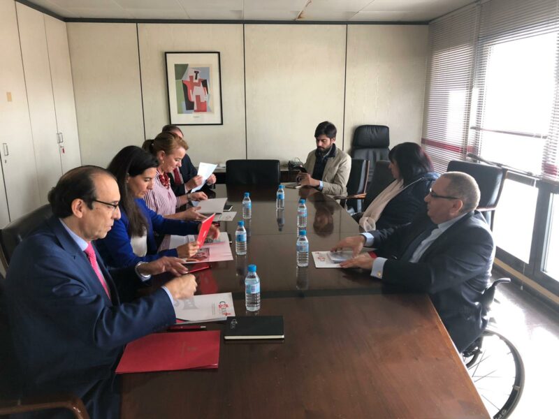 Reunión con el Grupo Parlamentario de Vox Madrid en la Asamblea de Madrid