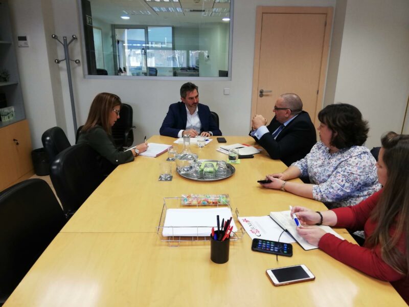 Reunión con el delegado de Familias, Igualdad y Bienestar Social del Ayuntamiento de Madrid