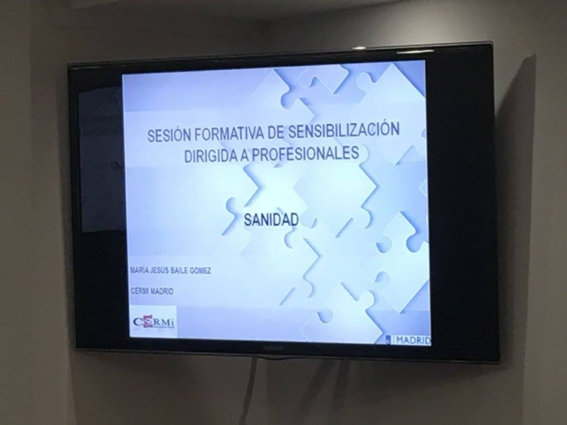 Sesión formativa de sensibilización sobre Accesibilidad