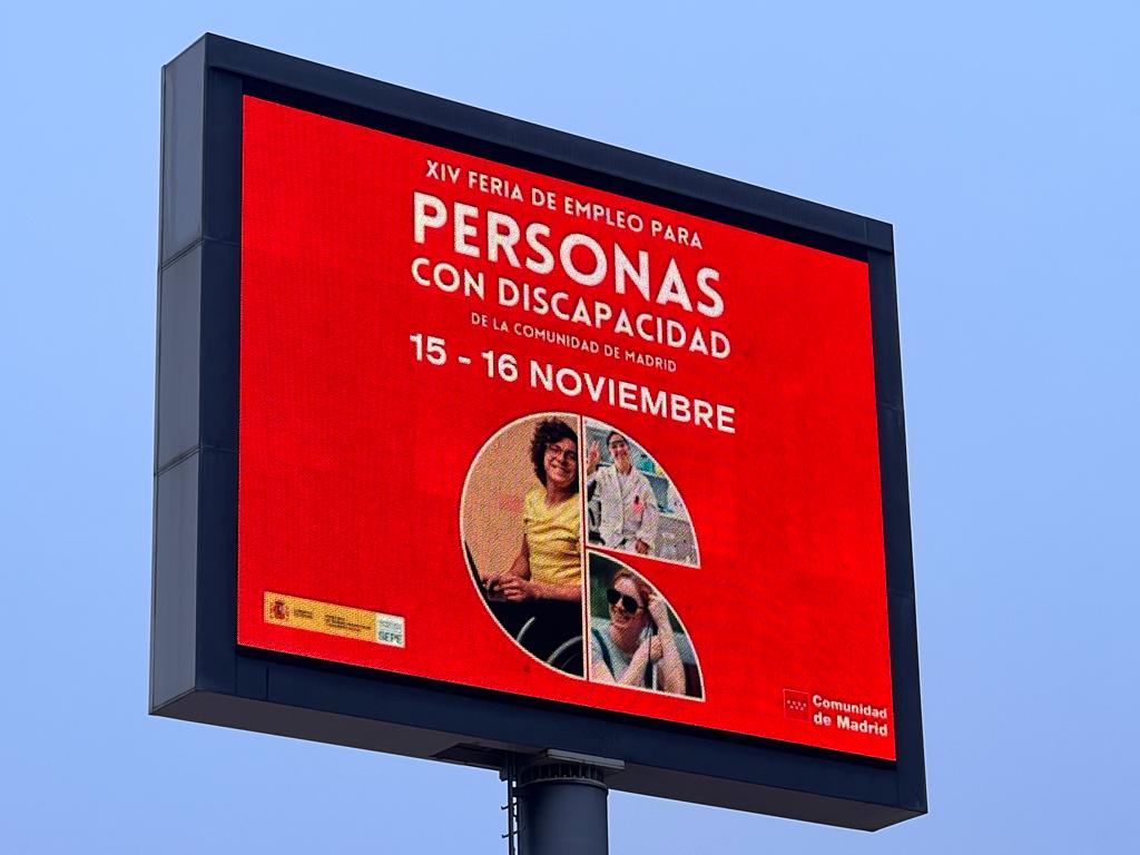 XIV Feria de Empleo para Personas con Discapacidad de la Comunidad de Madrid