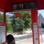 Marquesina de bus interurbano, foto de la Comunidad de Madrid