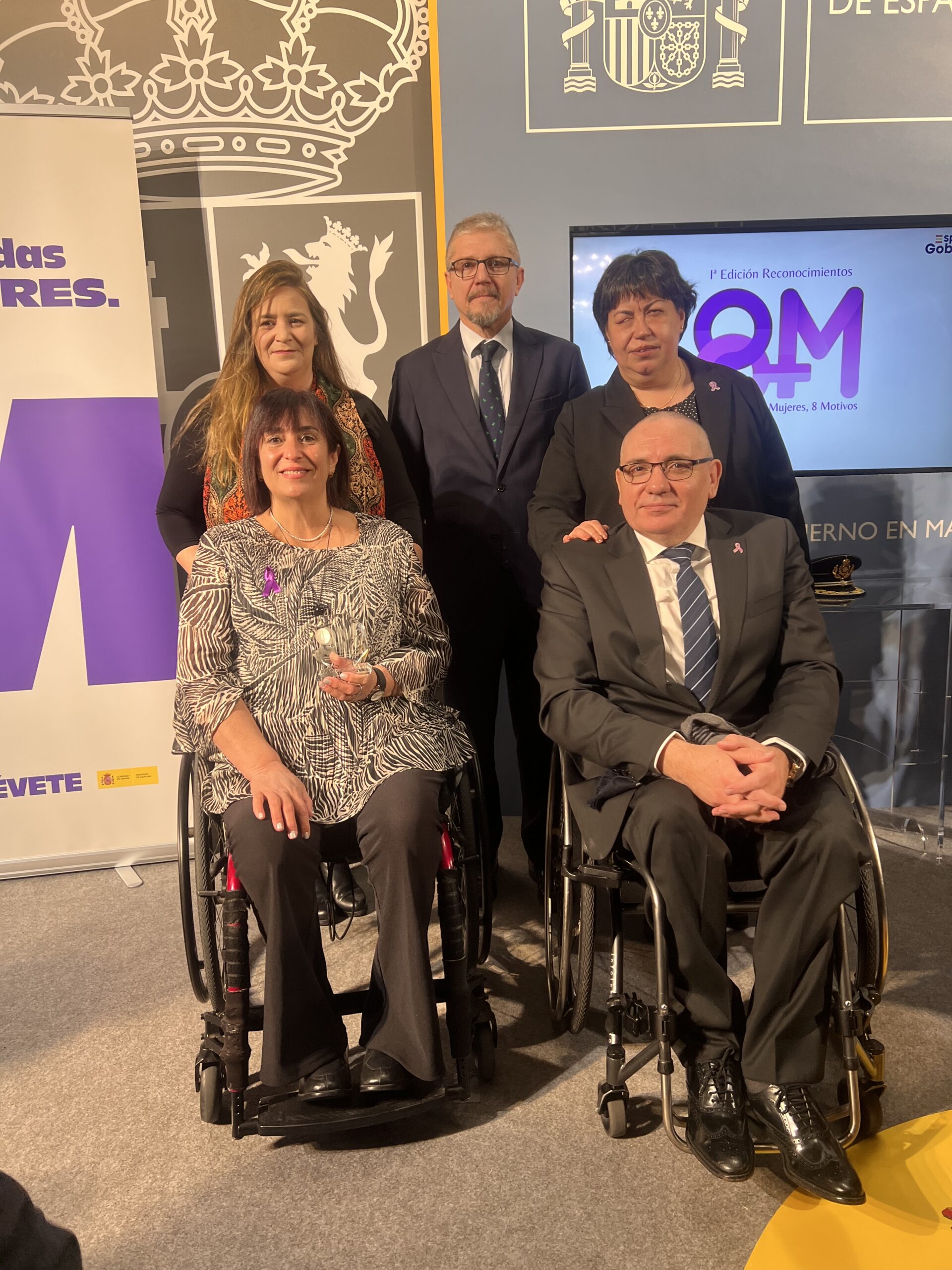 Acto de entrega de la I edición de los “Reconocimientos 8M. 8 Mujeres, 8 Motivos” de la Delegación del Gobierno en Madrid