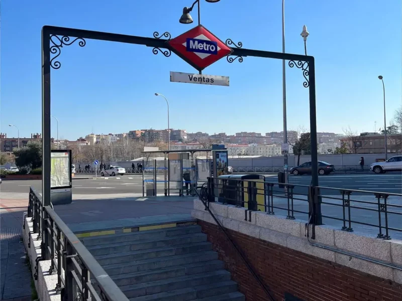 Comienzan las obras de modernización y accesibilidad de la estación de Ventas de Metro Madrid