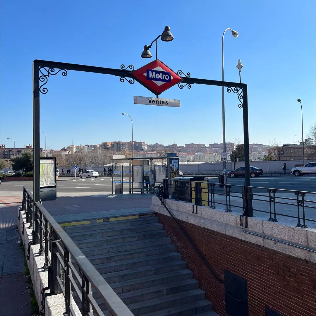 Comienzan las obras de modernización y accesibilidad de la estación de Ventas de Metro Madrid