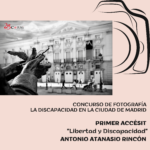 Segundo premio concurso de Fotografía: La discapacidad en la ciudad de Madrid
