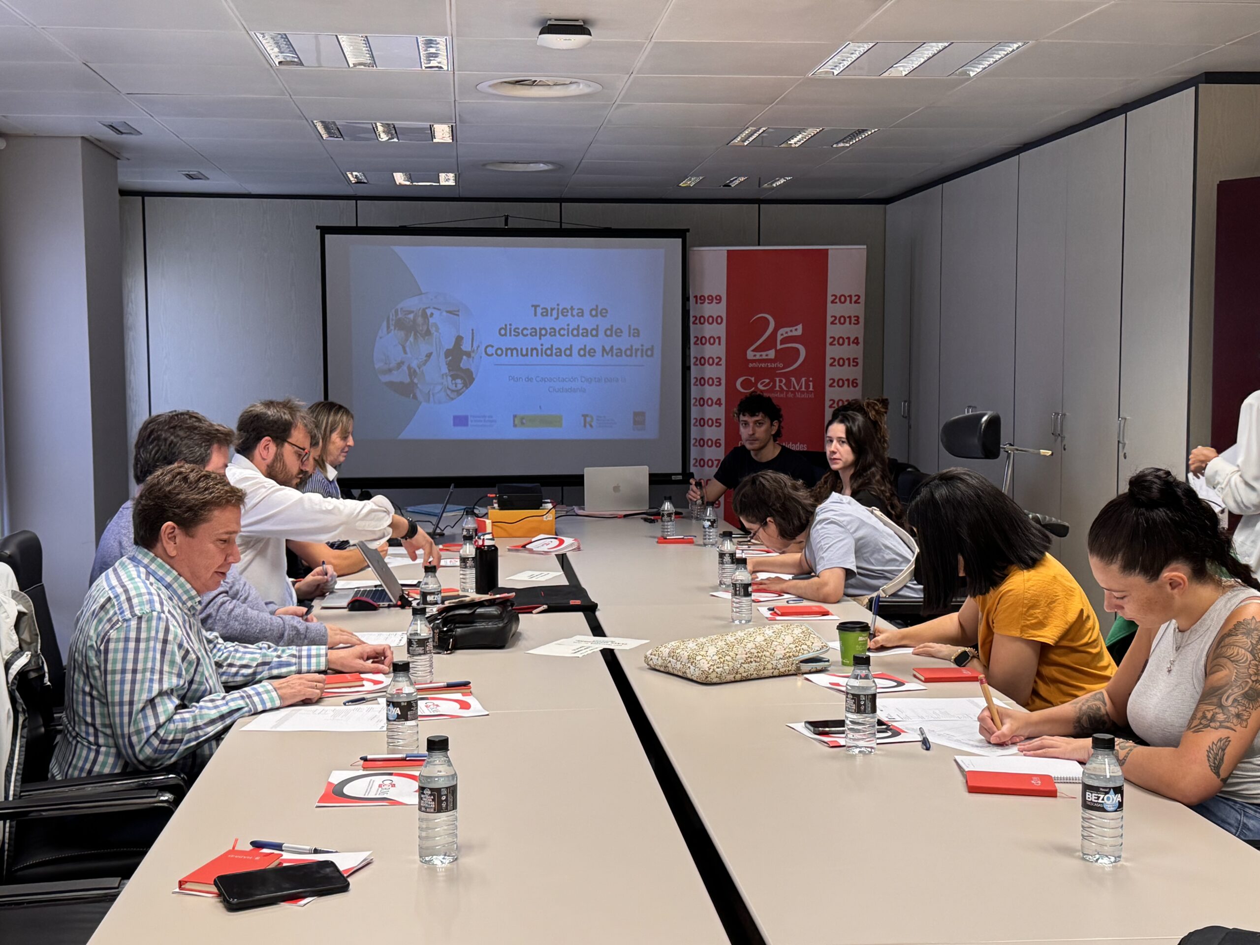 Curso de formación de la APP de la Tarjeta Virtual de Discapacidad, organizado por CERMI Comunidad de Madrid y la Comunidad de Madrid