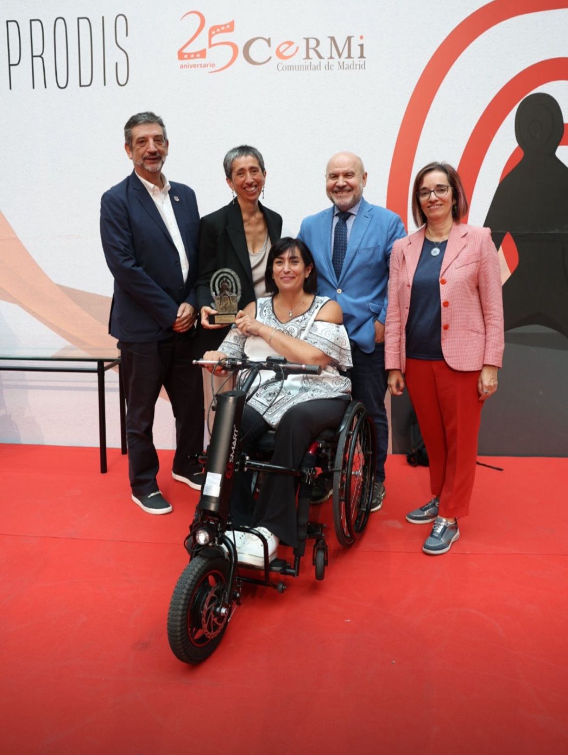 La Fundación CERMI Mujeres, Premio PRODIS 2024 del CERMI Comunidad de Madrid