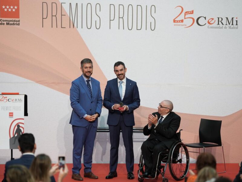 La Comunidad de Madrid, reconocida por sus iniciativas en favor de las personas con discapacidad