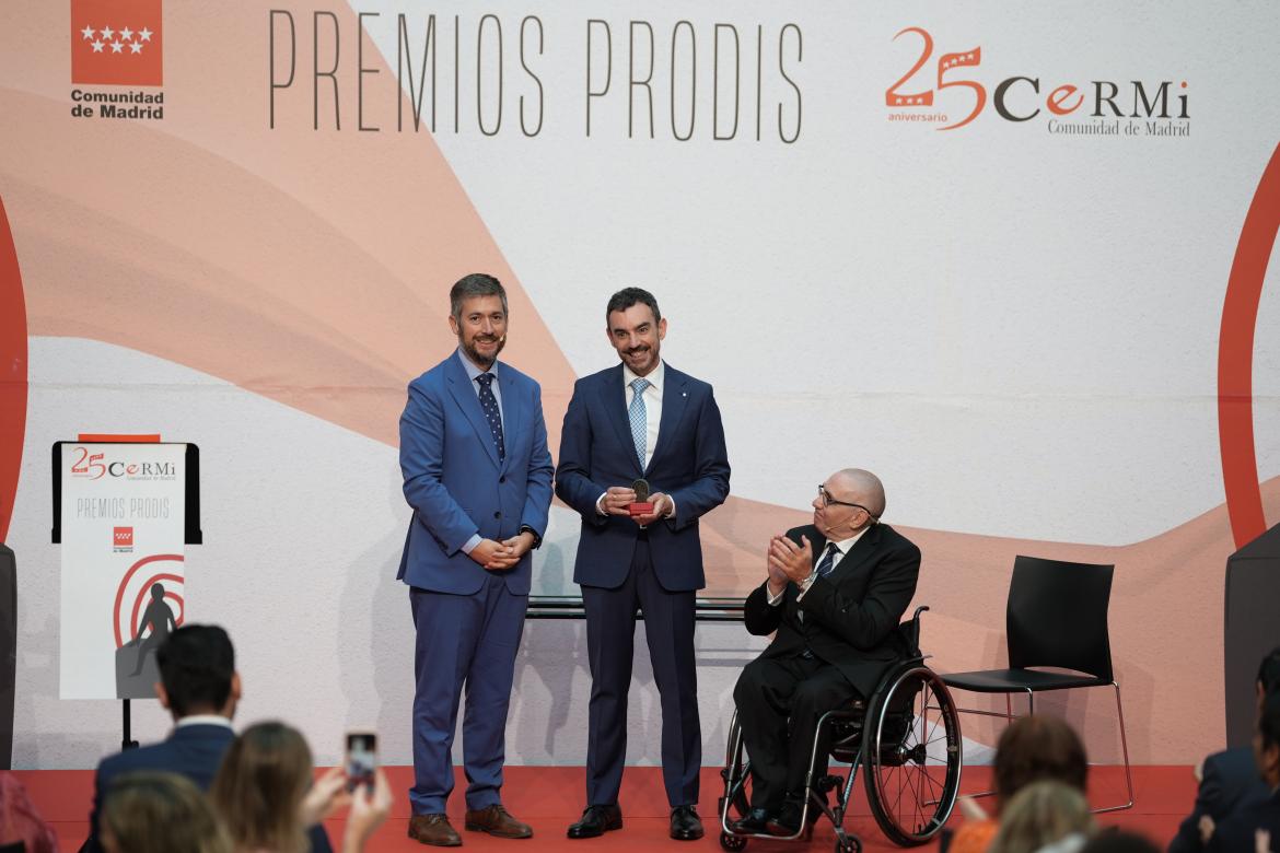 La Comunidad de Madrid, reconocida por sus iniciativas en favor de las personas con discapacidad